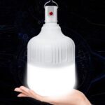 Rechargeable light phone charge possible for outdoor, emergency, camp