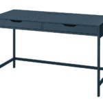 Desk, blue, 131x60 cm