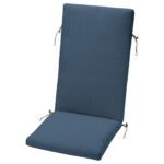 Seat/back cushion, outdoor, blue, 116x45 cm
