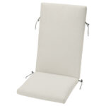Seat/back cushion, outdoor, beige, 116x45 cm
