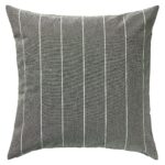Cushion Cover Grey Striped