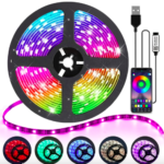 3m 90 LEDs USB Bluetooth Blackboard LED Strap Light with Controller