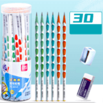 Wooden Pencils 2B HB 30 pcs