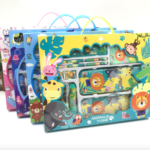 All-in-one Stationary Set Pencil Ruler Eraser Jumping Rope Children Gift