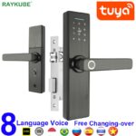 Wifi Electronic Door Lock Remotely Biometric Fingerprint Smart