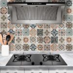 High Temperature Ceramic Tile Cabinet Waterproof Countertop Wall Sticker Anti-Oil