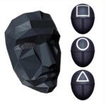 Squid Game Mask COS Cosplay Pretends To Play The Korean TV Series