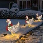 Light-Up Christmas Garden Decoration