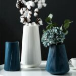 Flower Vase Pot Plastic Vase Imitation Ceramic Nordic
