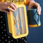 Lunch Box Portable Bento JP Style Leakproof Microwave Food Container With Tableware, Bag