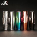 Stainless Steel Cocktail Boston Bar Shaker 2-piece Set 18oz Unweighted & 28oz