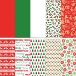 Yardwe 150pcs Christmas Tissue Paper Assortment Wrapper