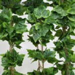 Artificial Plant Vines Silk Grape Leaves Garland Faux Simulation Flower Rattan 5PCS 260cm