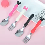4-piece set Baby Tester Tableware Dessert Spoon Gadgets Cutlery