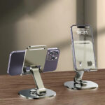 Phone and tablet stand, bracket, portable, foldable, adjustable