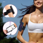 Phone sports bracket, portable, 4-7 inches, 6.3-9.7cm adjustable