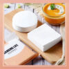 Steamer paper, round/square, white, 500pcs/pack